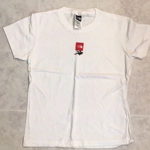 Women The North Face medium T-shirt white